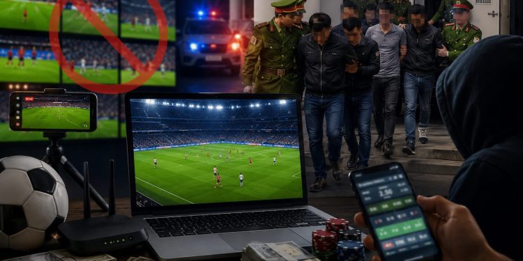 BLV Giàng A Lôi, Giàng A Páo bị khởi tố: Công an triệt phá đường dây phát lậu bóng đá Cà Khịa TV quy mô lớn