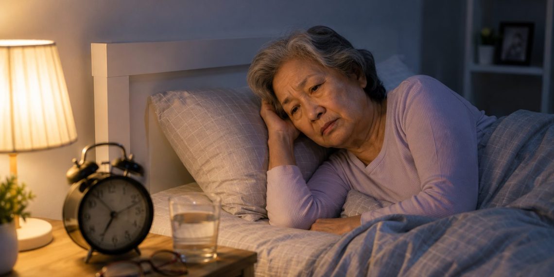 Mất ngủ ở người cao tuổi: Nguyên nhân và cách cải thiện giấc ngủ tự nhiên