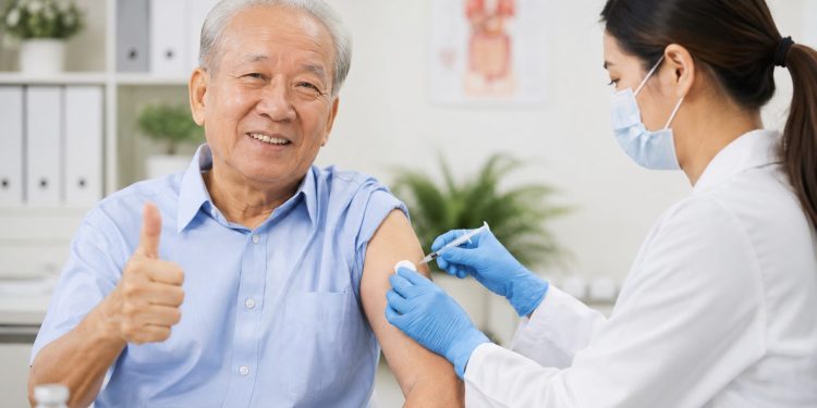 Người cao tuổi cần tiêm phòng đầy đủ để bảo vệ sức khỏe và giảm nguy cơ bệnh nặng