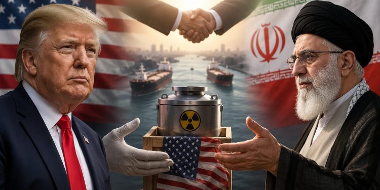 Ông Trump yêu cầu Iran chuyển kho urani làm giàu sang Mỹ để đạt thỏa thuận hạt nhân