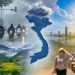 Không khí lạnh tràn về ngày 3/5: Miền Bắc mưa rất to, nhiệt độ giảm nhanh, Nam Bộ tiếp tục nắng nóng có dông chiều tối