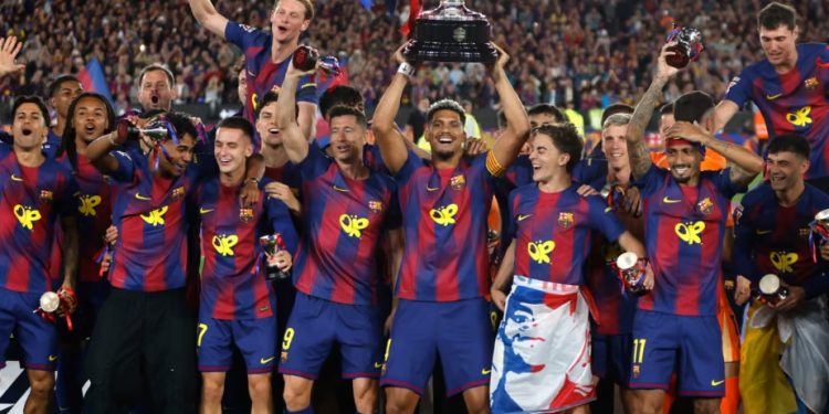 Barcelona vô địch La Liga 2025-2026 sớm 3 vòng sau chiến thắng 2-0 trước Real Madrid